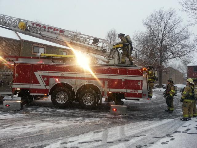 Chimney Fire in Perkiomen Woods